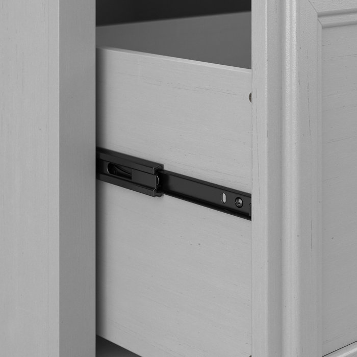 Kathy Ireland Home by Bush Furniture Woodland Storage Bench Wayfair